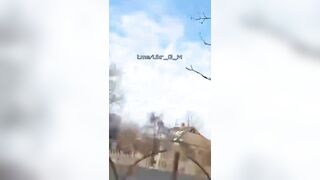RU unmanned aircraft Molniya-2 crashed into a convoy of enemy vehicles