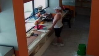 Savage Robber Fires Single Deadly Shot into Defenseless Cheese Vendor