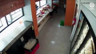 Savage Robber Fires Single Deadly Shot into Defenseless Cheese Vendor