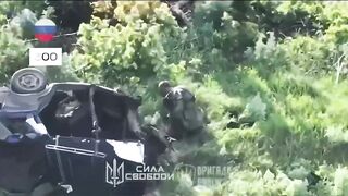 Rubizh brigade promoting russian infantry to cosmonauts.