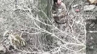 A pair of UA drones surrounded and hit Orc in the Zaporozhye region