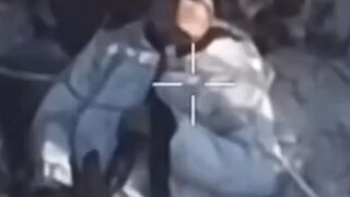 Orc shoots himself in the head just moments before drone arrives