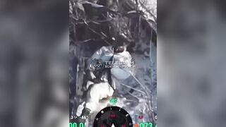 Orc shoots himself in the head just moments before drone arrives