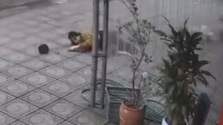 Poor Woman Injured By Overtaking Driver