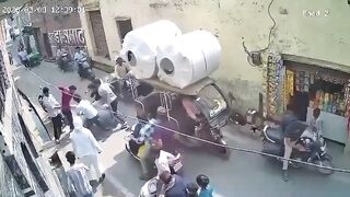 Cleric beaten by mob, sent to hospital in India