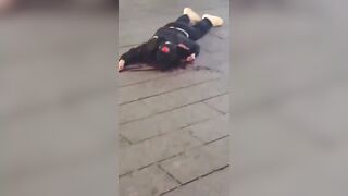 Man Hacked To Death With A Butcher Knife Outside A Mall In China