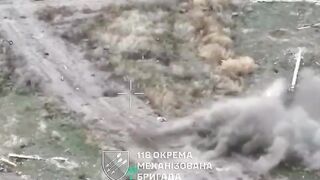 The Russian flew three meters after killing himself with a grenade