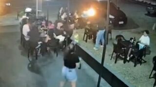 Hooded Hitman Executes Man with Multiple Headshots in Packed Bar Horror