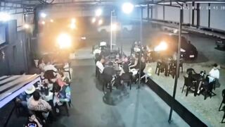 Hooded Hitman Executes Man with Multiple Headshots in Packed Bar Horror