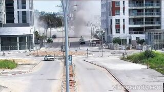 One confirmed dead in central Israel after Iranian missile impact