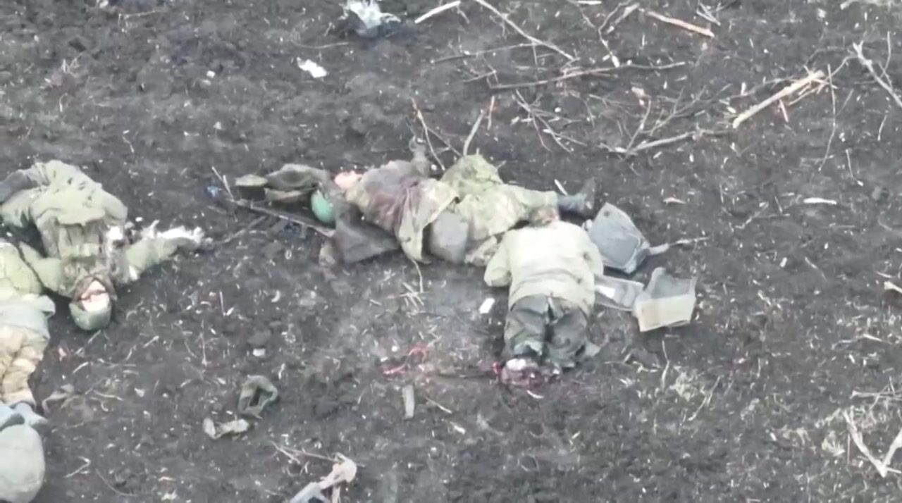 Broken Russian assault group