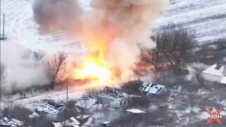 Ukrainian MLRS destroyed.