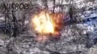The Ukrainian was overcome by fear.