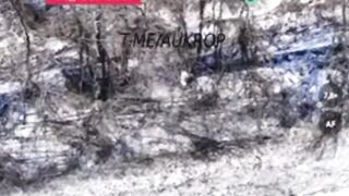The Ukrainian was overcome by fear.