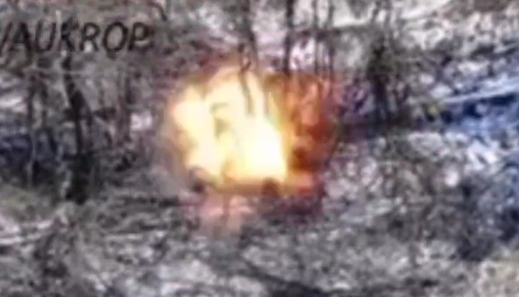 The Ukrainian was overcome by fear.