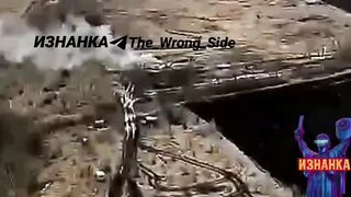 Ukrainian MI-8 combat helicopter destroyed.