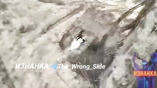Ukrainian MI-8 combat helicopter destroyed.