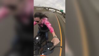 Texas Woman Records Own Crash