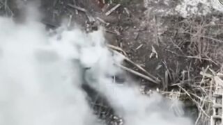 Elimination of the Orc hiding in the ruins of Kupjansk