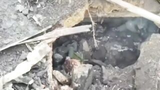 Elimination of the Orc hiding in the ruins of Kupjansk