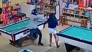 Hitman Executes Man in Cold Blood, Shoots Woman in Head Inside The Pool Hall