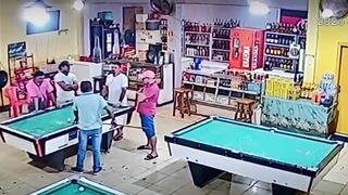 Hitman Executes Man in Cold Blood, Shoots Woman in Head Inside The Pool Hall