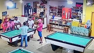 Hitman Executes Man in Cold Blood, Shoots Woman in Head Inside The Pool Hall