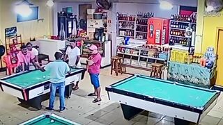 Hitman Executes Man in Cold Blood, Shoots Woman in Head Inside The Pool Hall