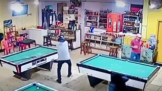 Hitman Executes Man in Cold Blood, Shoots Woman in Head Inside The Pool Hall