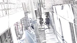 Knife Plunges 6 Inches into Victim's Heart During Chaotic Street Knife Massacre