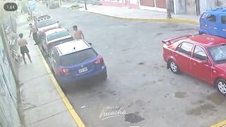Knife Plunges 6 Inches into Victim's Heart During Chaotic Street Knife Massacre