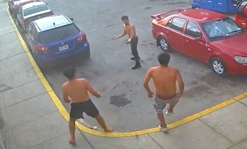 Knife Plunges 6 Inches into Victim's Heart During Chaotic Street Knife Massacre