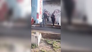 Mentally Ill Man Slits His Throat With A Box Cutter On A Bus In Mexico City