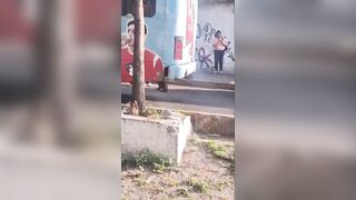 Mentally Ill Man Slits His Throat With A Box Cutter On A Bus In Mexico City