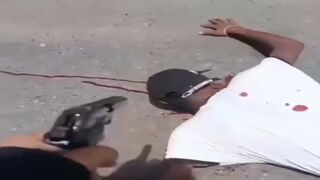 Bleeding Out on the Floor, Then 3 Brutal Shots to the Nape Seal His Fate