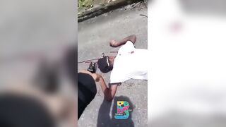 Bleeding Out on the Floor, Then 3 Brutal Shots to the Nape Seal His Fate