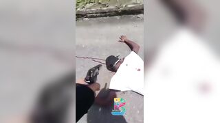 Bleeding Out on the Floor, Then 3 Brutal Shots to the Nape Seal His Fate