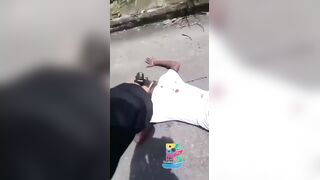 Bleeding Out on the Floor, Then 3 Brutal Shots to the Nape Seal His Fate