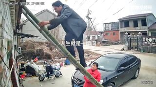 Always Nice To Watch People Falling Off Ladders