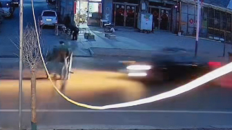 Now His Moped Looks Even Better