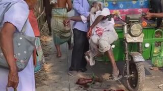 Old Man Lost A Limb After A Fender Bender