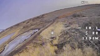 The Orc was effectively eliminated by a pair of UA drones