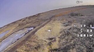 The Orc was effectively eliminated by a pair of UA drones