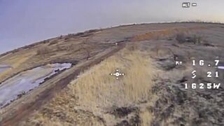 The Orc was effectively eliminated by a pair of UA drones