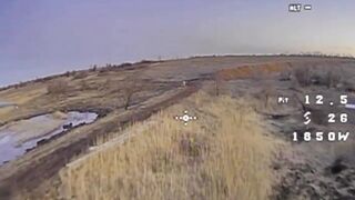 The Orc was effectively eliminated by a pair of UA drones
