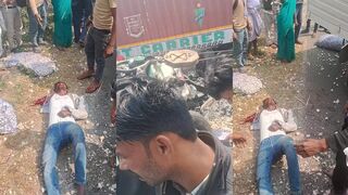 Arm lost in accident.