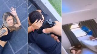 Police Raid on Robbery Gang Ends in Shootout, Suspect Killed