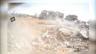 2025 Footage: Israeli Soldiers Ambushed By HAMAS In Khan Younis