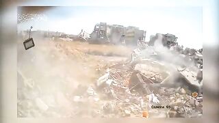 2025 Footage: Israeli Soldiers Ambushed By HAMAS In Khan Younis