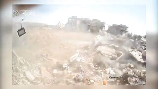 2025 Footage: Israeli Soldiers Ambushed By HAMAS In Khan Younis